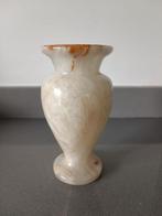 Onyx marmer vaas., Ophalen of Verzenden