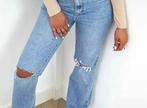 Redial straight jeans met scheuren RD1886, Kleding | Dames, Redial, Blauw, Nieuw, Ophalen of Verzenden