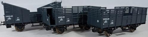 3 verschillende NS H0 hekkenwagens wagons, Hobby en Vrije tijd, Modeltreinen | H0, Nieuw, Wagon, Gelijkstroom of Wisselstroom