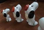 Vintage porseleinen Snoopy honden beeldjes, Ophalen of Verzenden