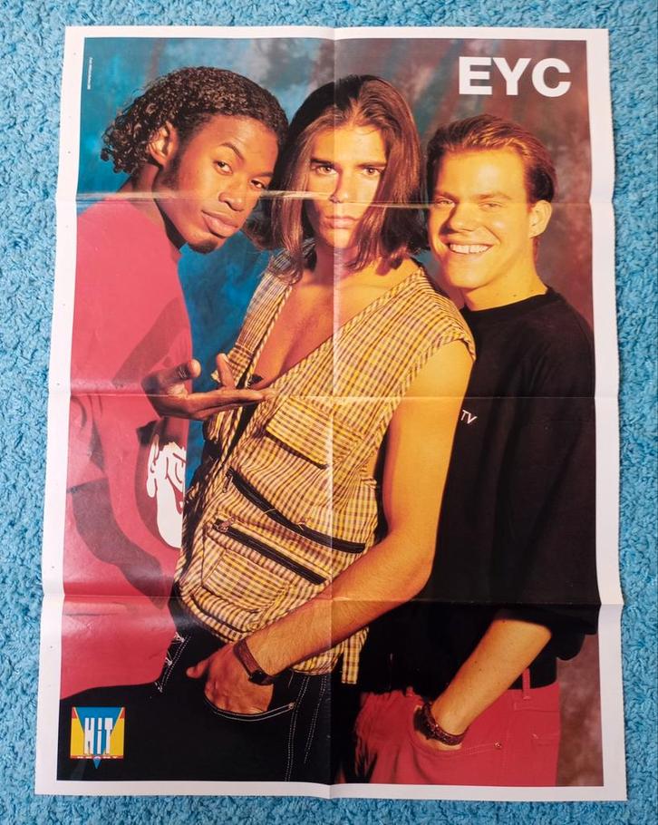 EYC poster hitkrant, Verzamelen, Posters, Nieuw, Muziek, A1 t/m A3, Rechthoekig Staand, Ophalen of Verzenden
