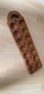 Houten plank: Mancala Bordspel, Ophalen of Verzenden, Gebruikt