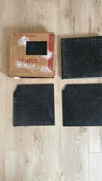 16 stuks 30x30cm Sphinx vloertegels gemêleerd zwart/grijs, Doe-het-zelf en Verbouw, Tegels, Ophalen, Keramiek, Zo goed als nieuw