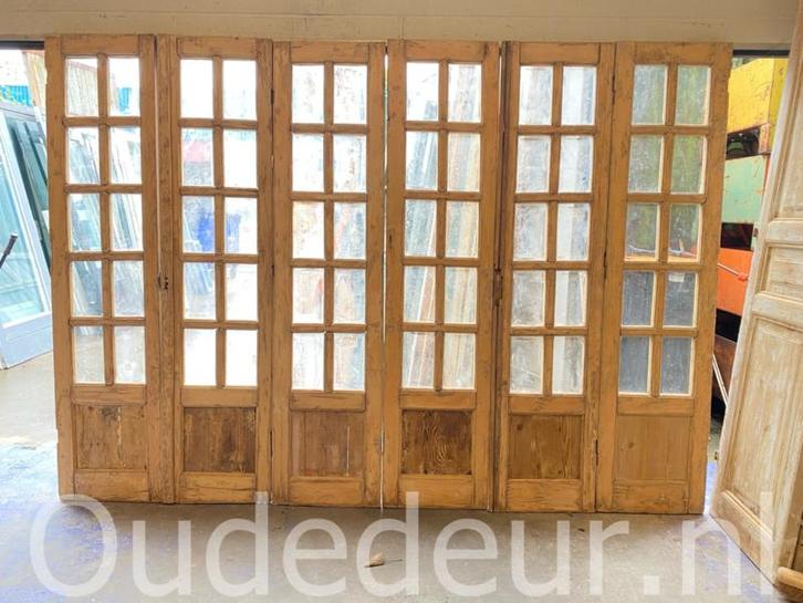 nr. set185 4x set van twee deuren geloogde, Doe-het-zelf en Verbouw, Deuren en Horren