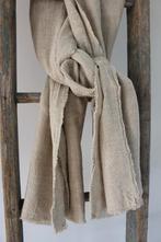 Stoere shabby linnen doek / loper 65 x 200 *Pronck & Praal*, Ophalen of Verzenden, Nieuw