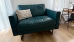 Mooie lederen love seat, Huis en Inrichting, Fauteuils, Ophalen, Gebruikt, Leer, 75 tot 100 cm