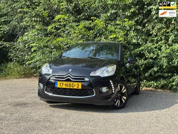Citroen DS3 1.6 So Chic in Black | "109.000" KM N.A.P. + Cru beschikbaar voor biedingen