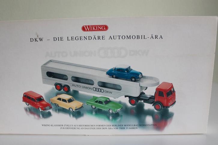 Wikingset:  DKW - die Legendäre Automobil ARA, Hobby en Vrije tijd, Modelauto's | 1:87, Zo goed als nieuw, Auto, Wiking, Ophalen of Verzenden