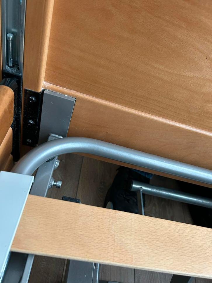 Hoog/Laag Bed + Nieuwe Matras - Zeer Goede Staat!, Huis en Inrichting, Slaapkamer | Bedden, Zo goed als nieuw, Eenpersoons, 90 cm