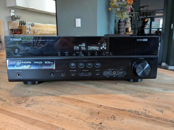 Yamaha AV receiver RX-V373, Audio, Tv en Foto, Versterkers en Receivers, 120 watt of meer, Yamaha, Ophalen