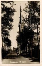 Spanbroek - Kerk, Verzamelen, Ansichtkaarten | Nederland, Ophalen of Verzenden, Voor 1920, Gelopen, Groningen
