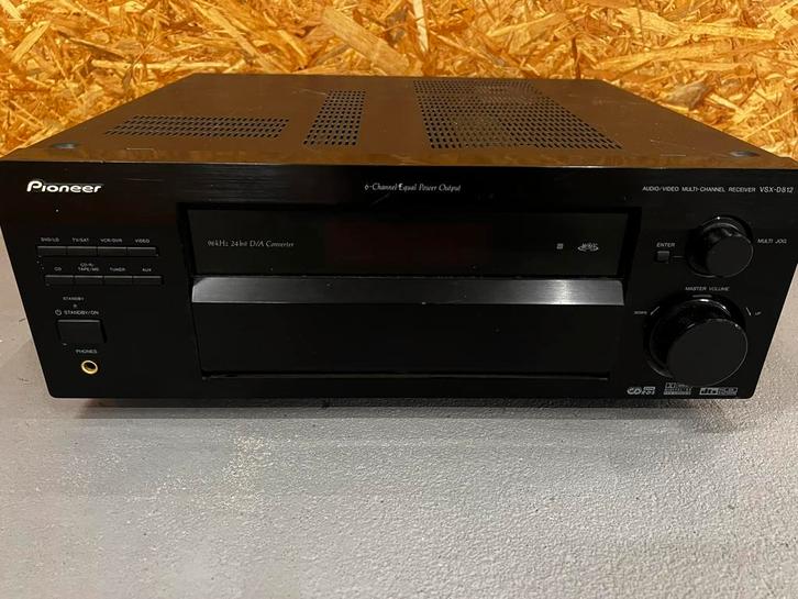 Pioneer VSX-D812 audio/video meerkanaals receiver - ReK4, Audio, Tv en Foto, Versterkers en Receivers, Zo goed als nieuw, 120 watt of meer