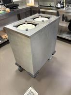 Bordenwagens / Lowerators 2 x onverwarmd, Ophalen, Gebruikt, RVS Meubilair