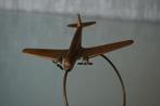VERKOCHT ! Douglas DC-3 WW2 Vliegtuig Brons, mooi patina, Antiek en Kunst, Ophalen of Verzenden
