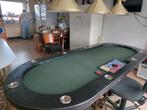 Mooie 10 persoons pokertafel te koop met of zonder stoelen!, Hobby en Vrije tijd, Gezelschapsspellen | Kaartspellen, Vijf spelers of meer