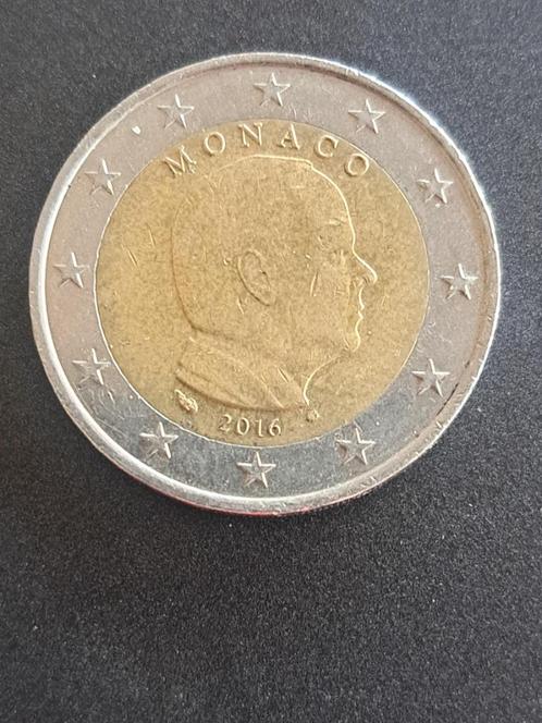 2016 Monaco 2 euro reguliere serie, schaars!, Postzegels en Munten, Munten | Europa | Euromunten, Losse munt, 2 euro, Monaco, Verzenden