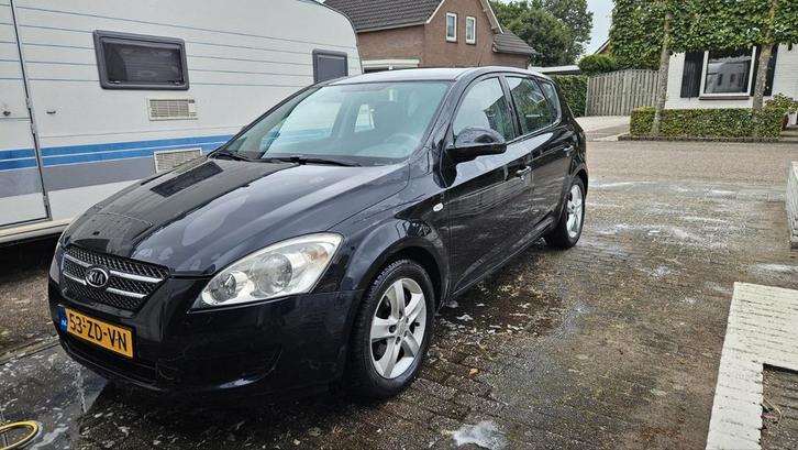Kia (Pro) Cee d 1.6 Cvvt 2008 Zwart, Auto's, Kia, Particulier, (Pro) Cee d, Benzine, B, Hatchback, Handgeschakeld, Origineel Nederlands