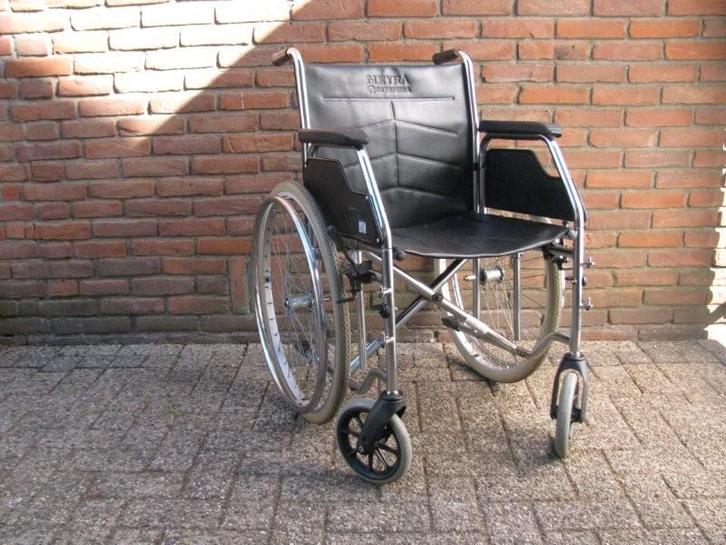 Meyra Ortopedia inklapbare rolstoel zitbreedte 50cm, Diversen, Rolstoelen, Zo goed als nieuw, Duwrolstoel, Inklapbaar, Ophalen of Verzenden