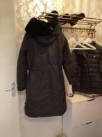 Dames winterjas zwart, Ophalen of Verzenden, Zo goed als nieuw, Maat 42/44 (L), Zwart