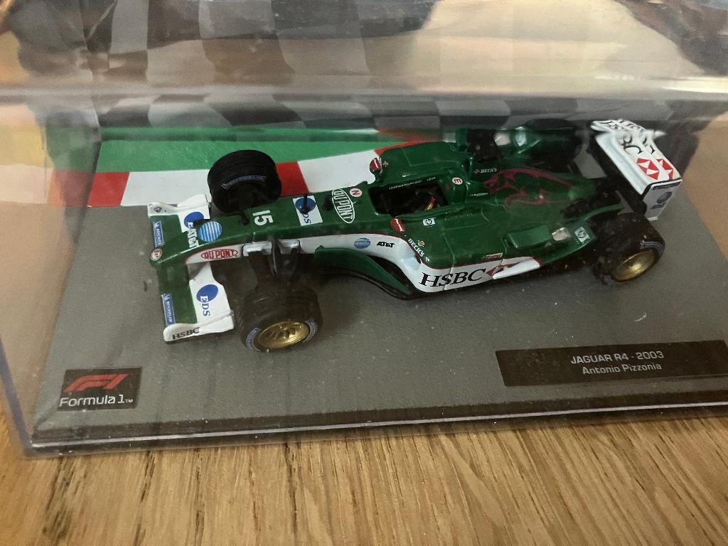 39785: Jaguar R4 - Antonio Pizzonia - 2003 - Atlas 1:43, Auto, Nieuw, Ophalen of Verzenden, Bachsatztstr. 54 D 72131 Ofterdingen, Germany