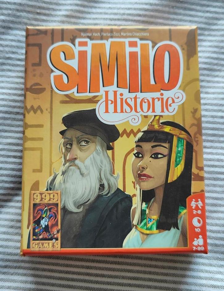 Similo Historie - Kaartspel, Hobby en Vrije tijd, Gezelschapsspellen | Bordspellen, Zo goed als nieuw, Drie of vier spelers, Vijf spelers of meer