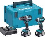 MAKITA DLX2180TJ 18V ACCU COMBISET 5.0Ah BRUSHLESS KLOPSTAND