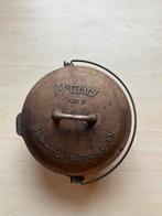 Braadpan, antieke dutch oven, gietijzer, Ophalen, Gebruikt