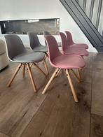 NOUS Kids Kinderstoel Woody 3x roze 3x grijs perfecte staat!, Ophalen, Nieuw, Stoel(en)