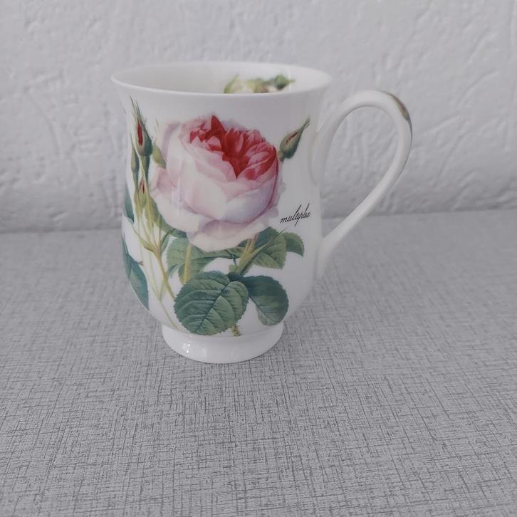 Roy Kirkham Theemok Redouté Roses - Gaaf!, Huis en Inrichting, Keuken | Servies, Zo goed als nieuw, Kop(pen) en/of Schotel(s)