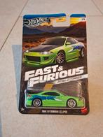 Hot Wheels Fast & Furious 1995 Mitsubishi Eclipse Custom!!, Ophalen of Verzenden, Nieuw, Auto