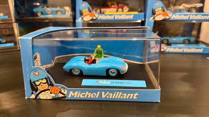 Nr41. Vaillante Le Mans type l - Michel Vaillant, Hobby en Vrije tijd, Modelauto's | 1:43, Gebruikt, Auto, Overige merken, Ophalen of Verzenden
