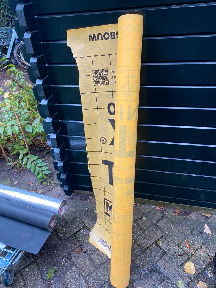 Dampremende folie, Doe-het-zelf en Verbouw, Zeil en Folie, Nieuw, Folie, 15 m² of meer, Ophalen of Verzenden
