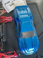 Traxxas e revo vxl 1/16 zo goed als nu met upgrdes, Hobby en Vrije tijd, Modelbouw | Radiografisch | Auto's, Ophalen of Verzenden