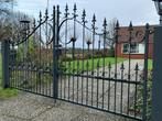 Zeer goed onderhouden sierhek incl. poort en verlichting, Ophalen, Met poort, Gebruikt, Sierhekwerk