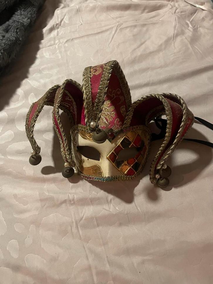 Venetiaans Narrenmasker, Antiek en Kunst, Curiosa en Brocante, Ophalen of Verzenden