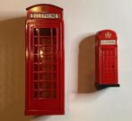Engelse telefooncel spaarpot & puntenslijper, Ophalen of Verzenden, Zo goed als nieuw, Metaal of Blik, Object of Gebouw