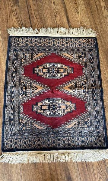 Origineel Perzisch tapijt (handgeknoopt) 75x63cm beschikbaar voor biedingen