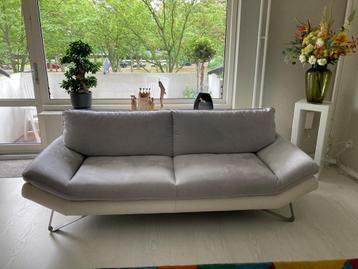 Artisan 2 persoons bank grijs wit 200x90x60x80 cm beschikbaar voor biedingen