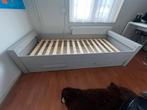 Eenpersoonsbed met bedlade, Ophalen, 90 cm, Eenpersoons, Zo goed als nieuw
