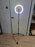 LEVANTU Ringlamp met statief - Studiolamp - 12 inch Ringligh, Audio, Tv en Foto, Fotografie | Fotostudio en Toebehoren, Ophalen of Verzenden