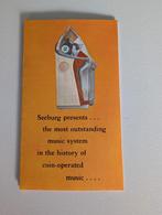 originele (repro) brochure Seeburg hf100r, Ophalen of Verzenden, Nieuw, 1950 tot 1960, Seeburg
