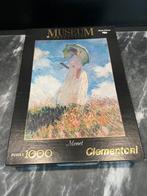 Clementoni museum puzzel 1000 stukjes Monet woman umbrella, Ophalen of Verzenden, 500 t/m 1500 stukjes, Zo goed als nieuw