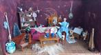 poppenhuis-kamer, Verzamelen, Poppenhuizen en Toebehoren, Ophalen, Gebruikt, Poppenhuis