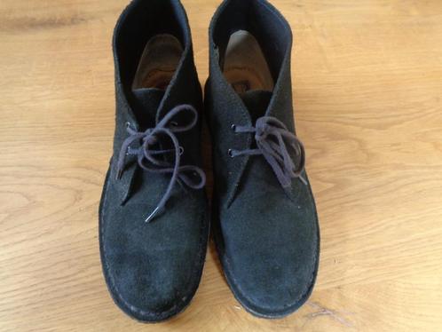 CLARKS ORIGINAL suede half hoge veterschoenen:mt 39, Kleding | Dames, Schoenen, Zo goed als nieuw, Schoenen met lage hakken, Zwart