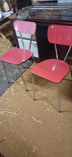 Vintage stoelen 10€, Ophalen of Verzenden, Zo goed als nieuw, Vijf, Zes of meer stoelen