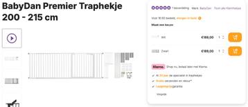 Extendable Baby Gate - best design - 200-220cm beschikbaar voor biedingen
