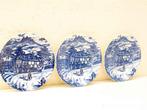 3 delig Broadhurst staffordshire porseleinen bordjes 35703