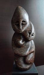 NEUERRAUM Handmade Shona Art Natural Stone Sculpture, Antiek en Kunst, Kunst | Beelden en Houtsnijwerken, Ophalen of Verzenden