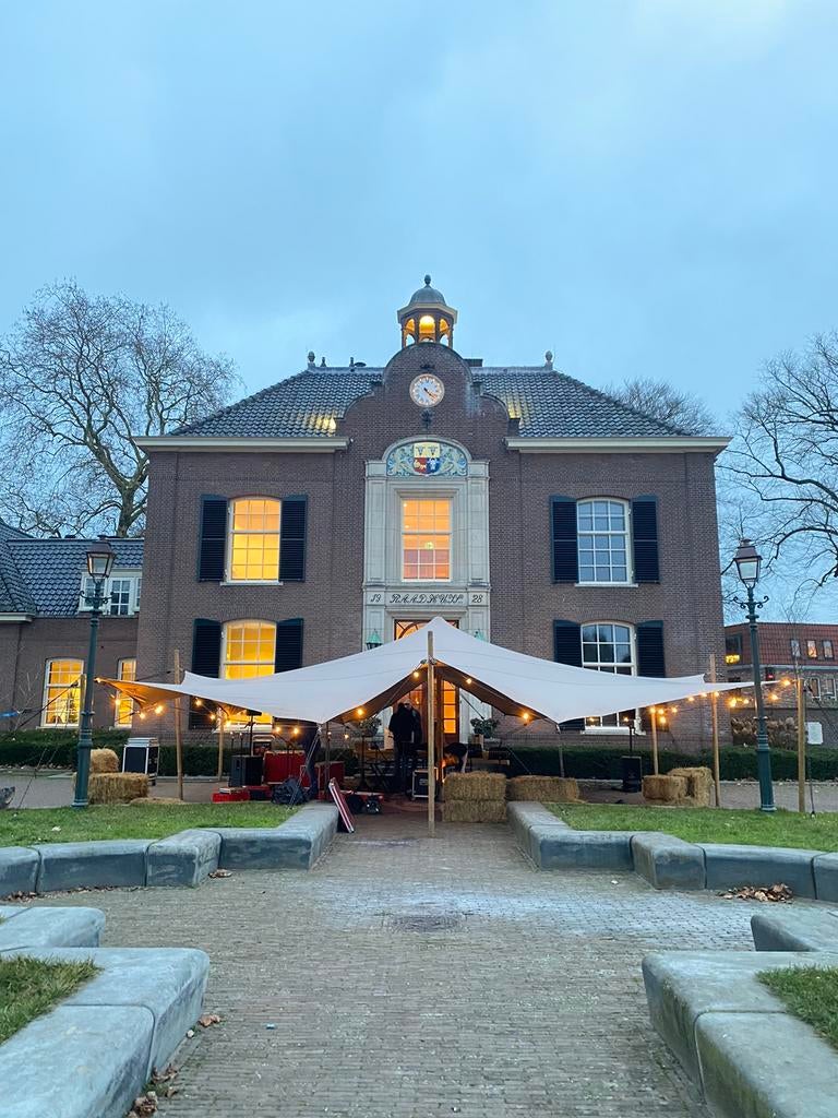 Goedkoopste STRETCHTENT 8/10 meter partytent, Ophalen, 8 meter of meer