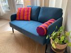 IKEA Glostad 2-zits bank blauw, Huis en Inrichting, Ophalen, Tweepersoons, 75 tot 100 cm, Zo goed als nieuw